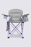 Macpac Kids' Cooler Armchair, Steel/Violet, hi-res