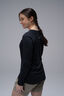 Macpac Women's Cass Long-Sleeve T-Shirt, BLACK MARLE, hi-res