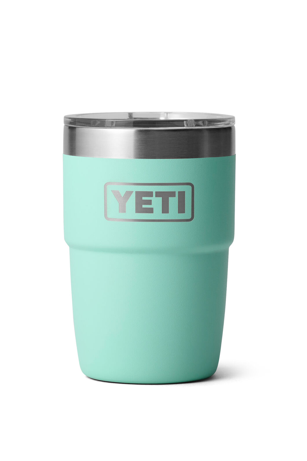  YETI Rambler 8 oz Stackable Cup, Stainless Steel, Vacuum  Insulated Espresso Cup with MagSlider Lid, Seafoam: Home & Kitchen