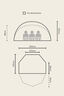 Macpac Beach Shelter, Balsam Green/Iceberg Green, hi-res