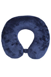 Macpac Travel Pillow Quilted Seams, Navy, hi-res