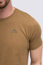 Macpac Men's Abel Tasman Topo Fairtrade Organic Short Sleeve T-Shirt, Kangaroo, hi-res