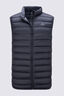 Macpac Men's Uber Light Down Vest ♺, Black, hi-res