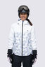Macpac Women's Spur Anorak, Snow Swirl Print, hi-res