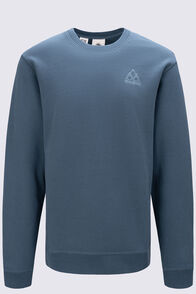 Macpac Men's Vintage Heavyweight Fairtrade Organic Cotton Crew, Dark Slate, hi-res