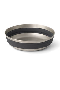 Sea to Summit Detour Stainless Steel Collapsible Bowl — L, Beluga, hi-res