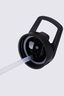 Macpac Wide Mouth Straw Lid, Black, hi-res