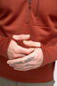 Macpac Men's Kepler Pullover, Burnt Henna, hi-res