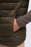 Macpac Men's Uber Light Down Vest ♺, Forest Night, hi-res