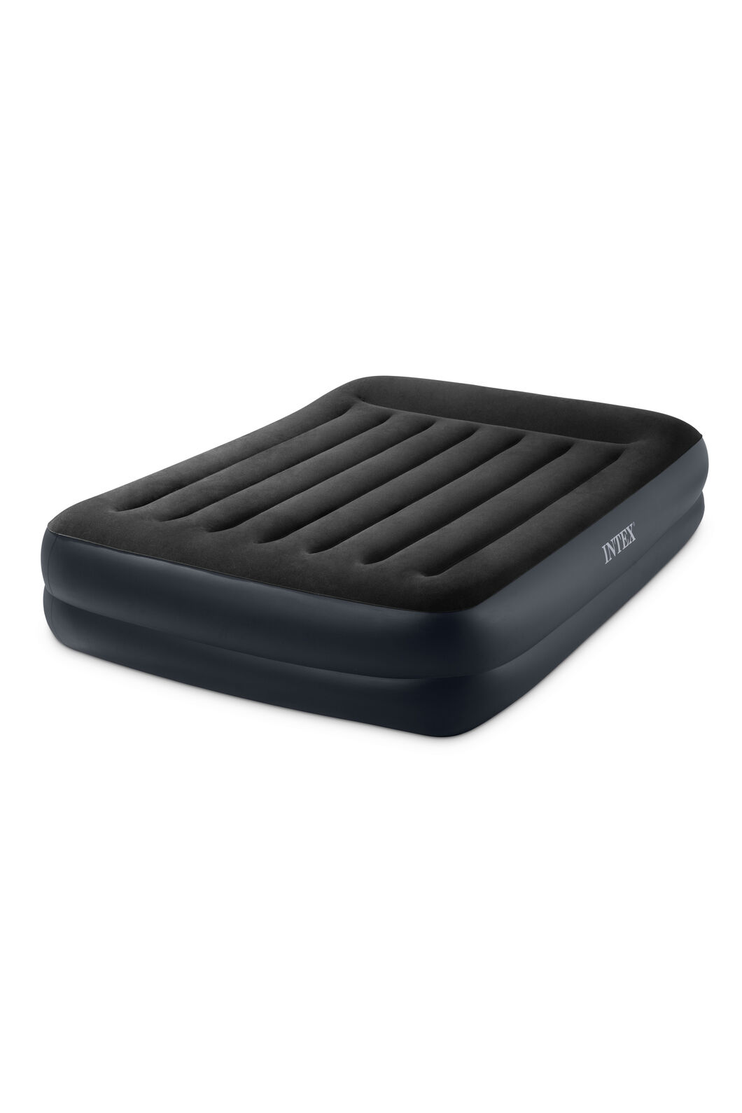 Intex Pillow Rest Raised Air Bed, Dark Blue, hi-res
