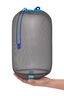 Sea to Summit Mesh Stuff Sack 8L, Beluga with Blue Atoll Top, hi-res