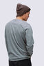 Macpac Men's Vintage Embroidered Fairtrade Organic Cotton Long Sleeve T-Shirt, Grey Marle, hi-res