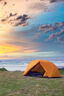 Zempire Atom 1 Person Hiking Tent, Orange, hi-res