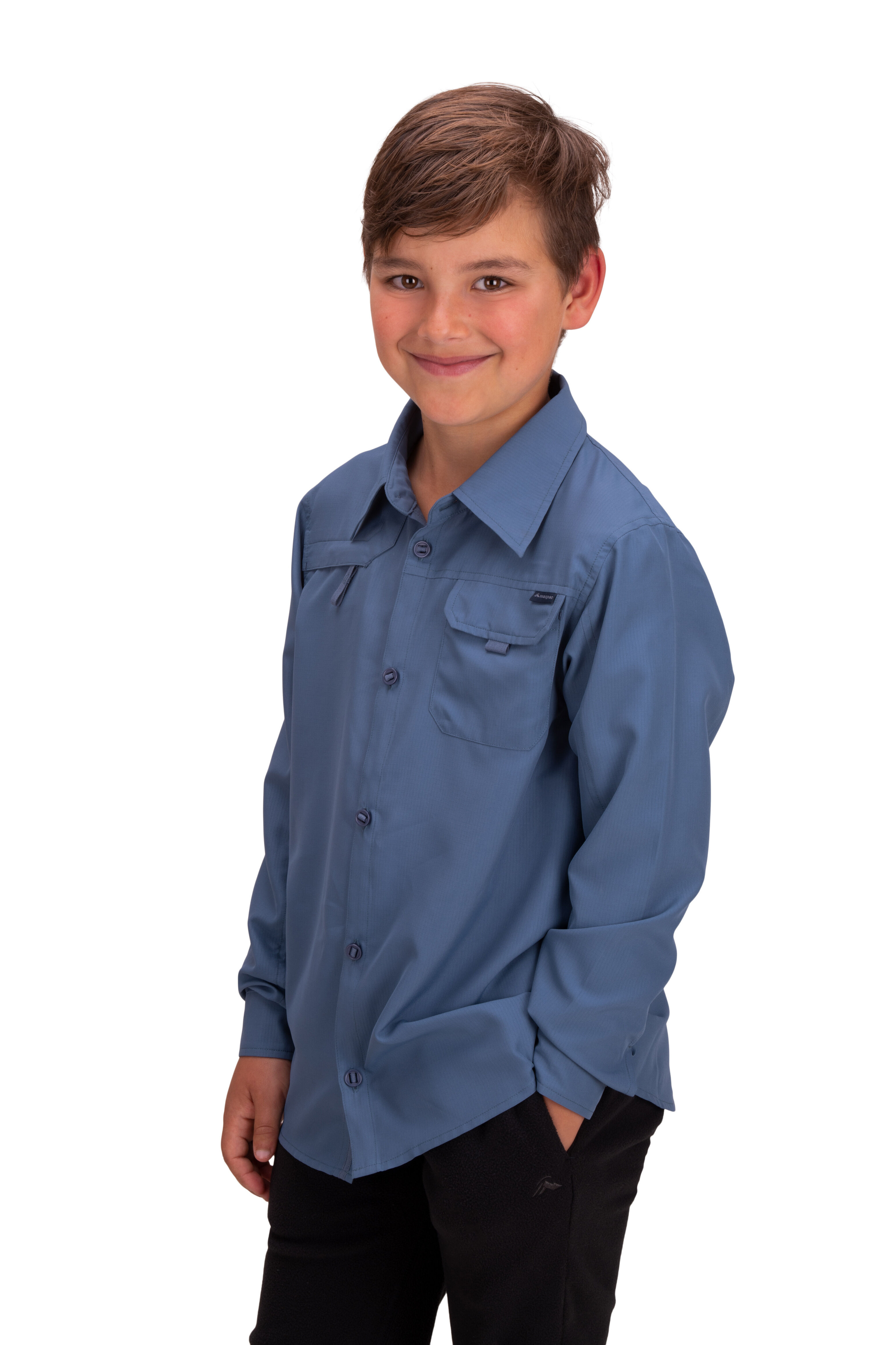 Kids hiking shirt sales