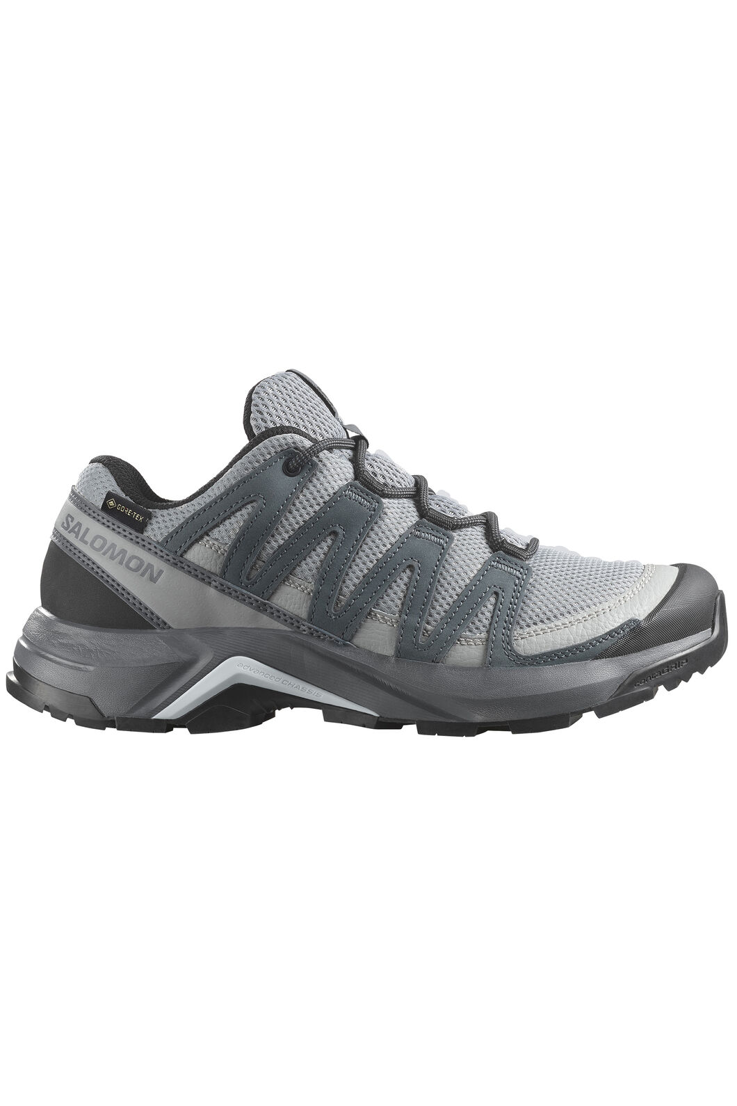 Salomon Women's X-Adventure Recon GTX Low Hiking Shoes, Monument/Turbulence/BalladBlue, hi-res