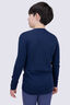 Macpac Kids' 220 Merino Long Sleeve Top, Naval Academy, hi-res