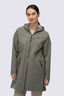 Macpac Women's Strato Long Raincoat, Agave Marle, hi-res