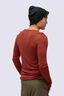 Macpac Men's 220 Merino Long Sleeve Top, Brandy, hi-res