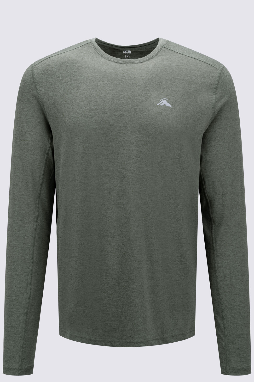 Macpac Men's brrr° Long Sleeve T-Shirt, Urban Chic Marle, hi-res