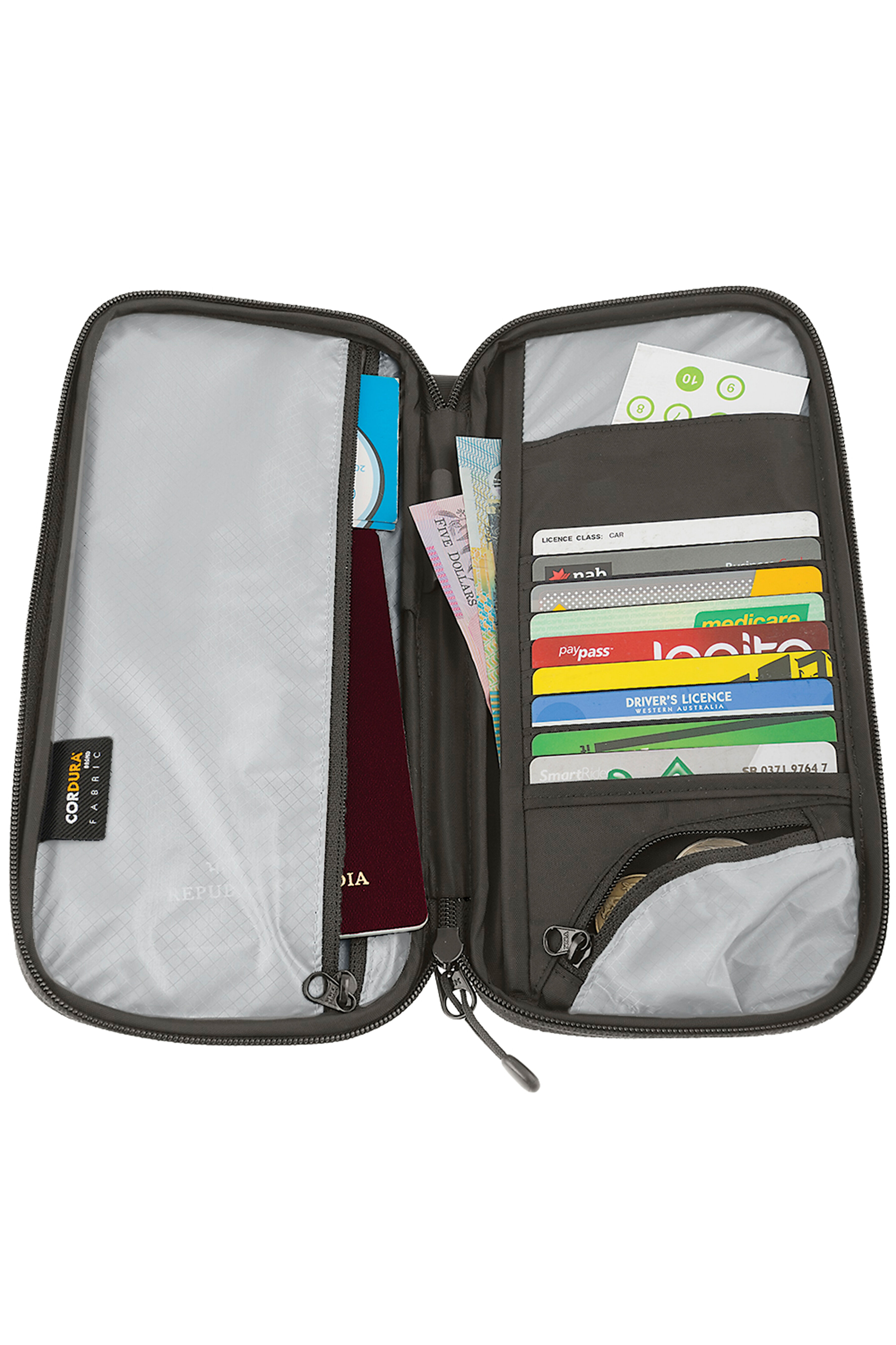 Travel wallet large store