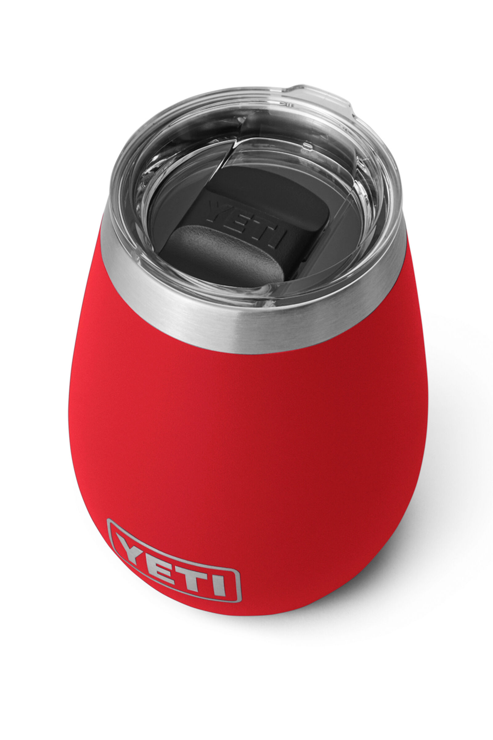 Stemless yeti wine glass top