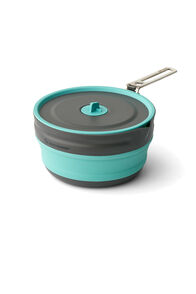 Sea to Summit Frontier Ultralight Collapsible Pouring Pot &mdash; 2.2L, Aqua Sea, hi-res