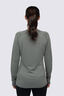 Macpac Women's Long Sleeve Exothermal Top, Agave, hi-res
