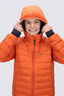 Macpac Kids' Uber Light Hooded Down Jacket, Koi/Grape Leaf, hi-res