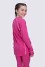 Macpac Kids' Geothermal Long Sleeve Top, Lilac Rose, hi-res