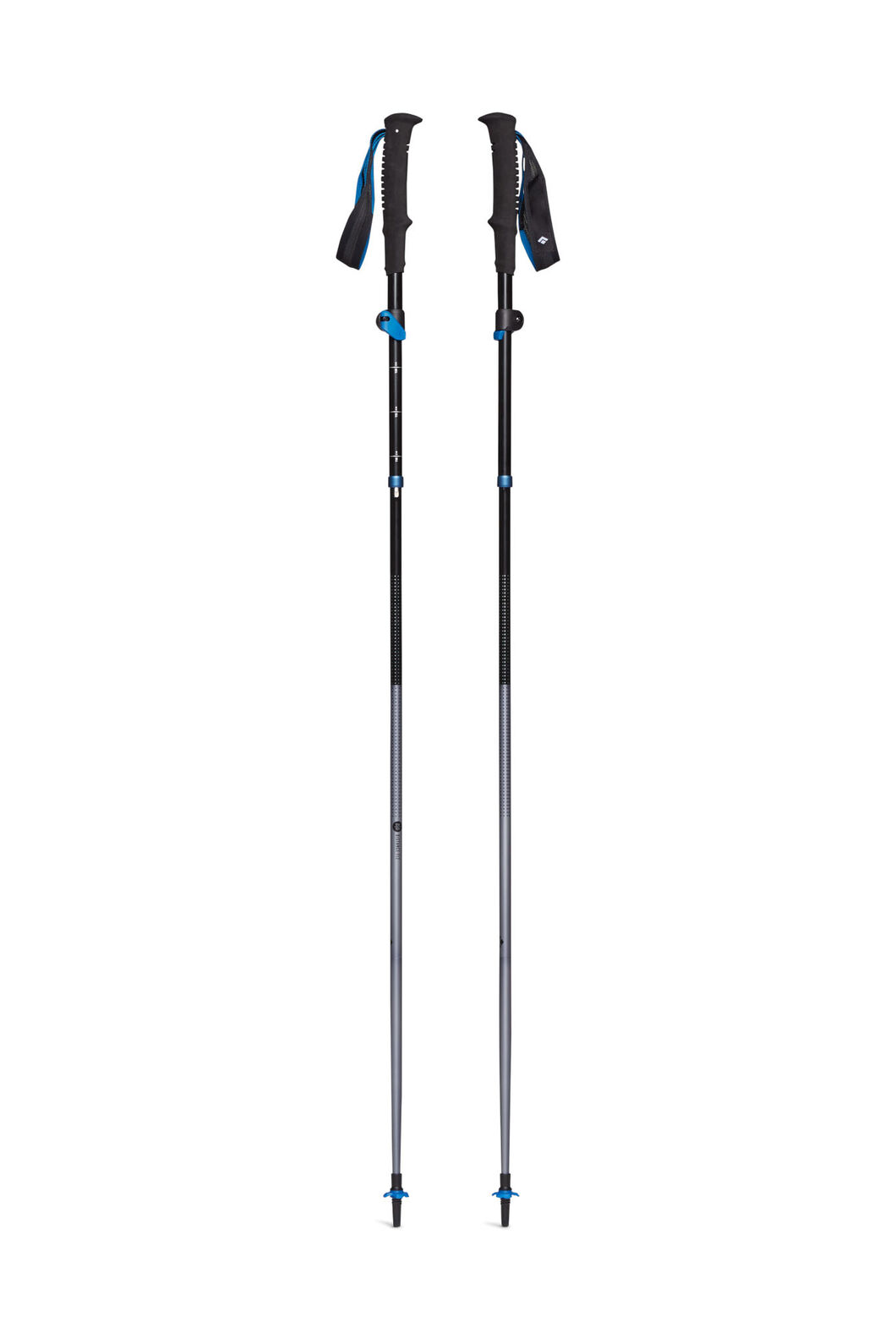 Black Diamond Distance FLZ Trekking Poles — 125 cm, Pewter, hi-res