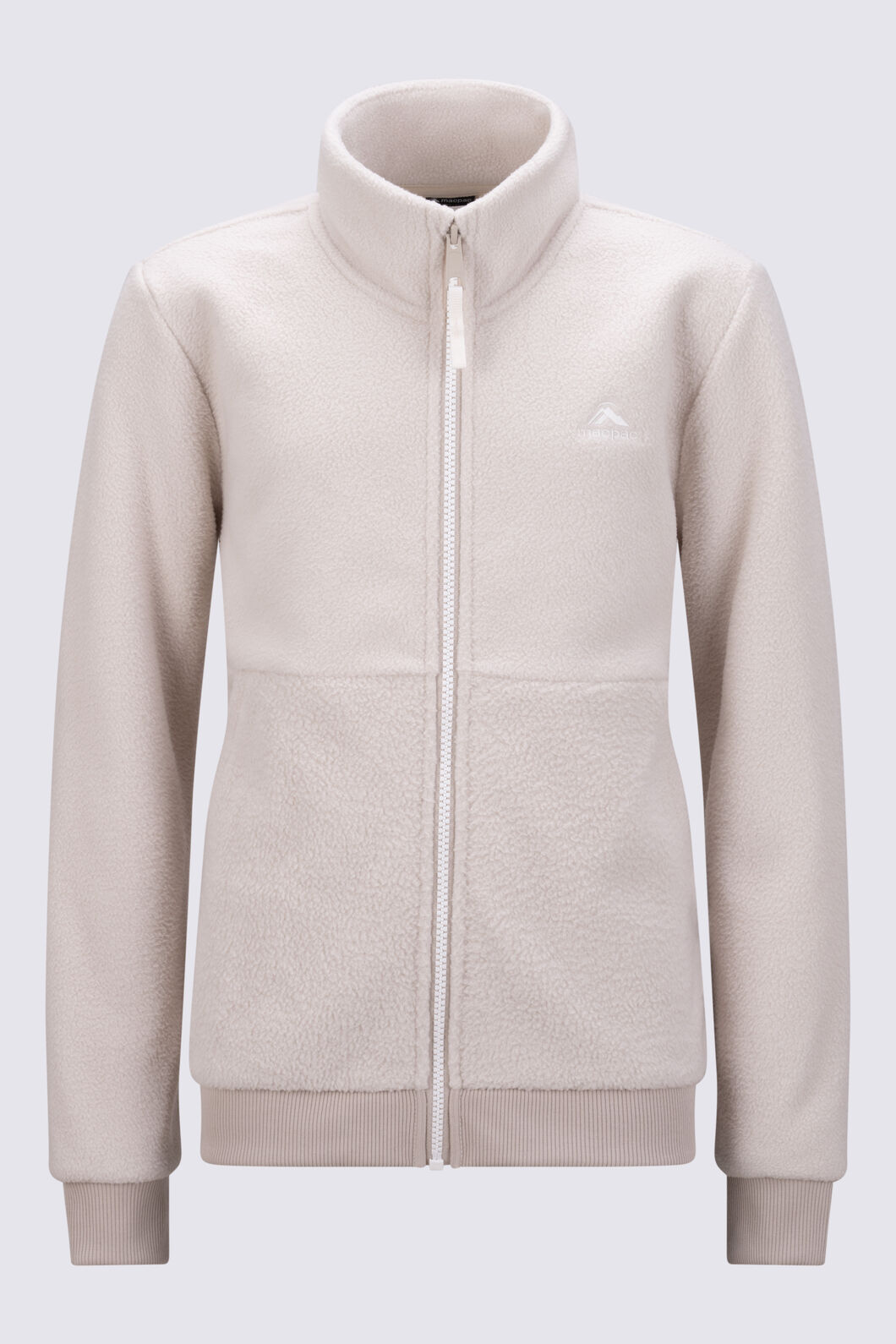 Macpac Kids&rsquo; Bramble Fleece Jacket, French Oak, hi-res
