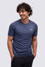 Macpac Men's Cass Short Sleeve T-Shirt, Oceana Marle, hi-res