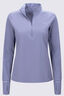 Macpac Women's Mackay Running Top, Silver Bullet, hi-res