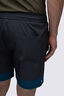 Macpac Men's Brighton 6" Boardshorts, Asphalt/Moroccan Blue, hi-res