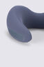 Macpac Memory Foam Wrap Travel Pillow, Gunmetal, hi-res