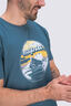 Macpac Men's Circle Swim T-Shirt, Hydro, hi-res