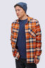 Macpac Men's Sutherland Flannel Shirt, Autumnal Plaid, hi-res
