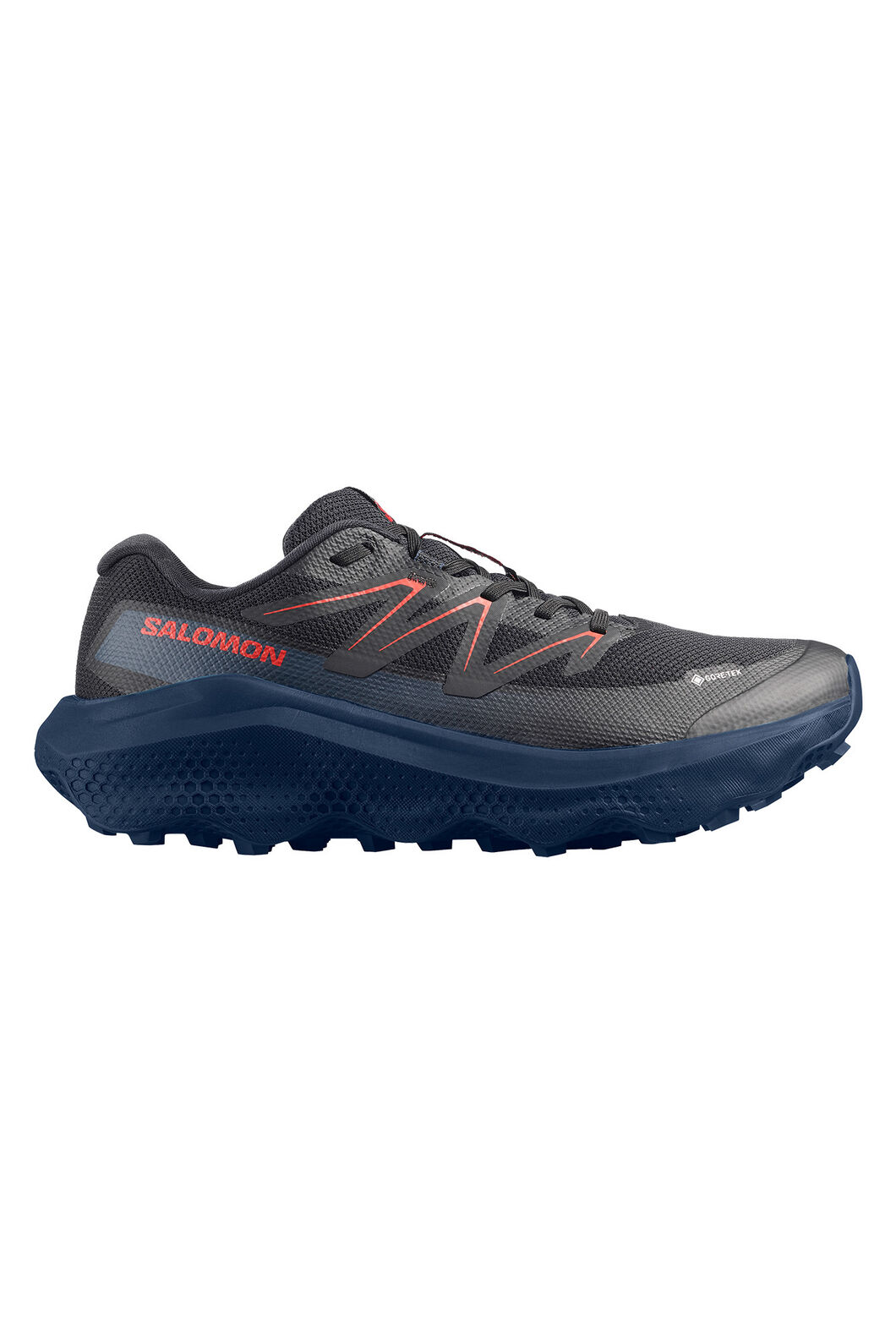 Salomon Men&rsquo;s Ultra Flow 2 GTX, Black/Spellbound/Fiery Red, hi-res