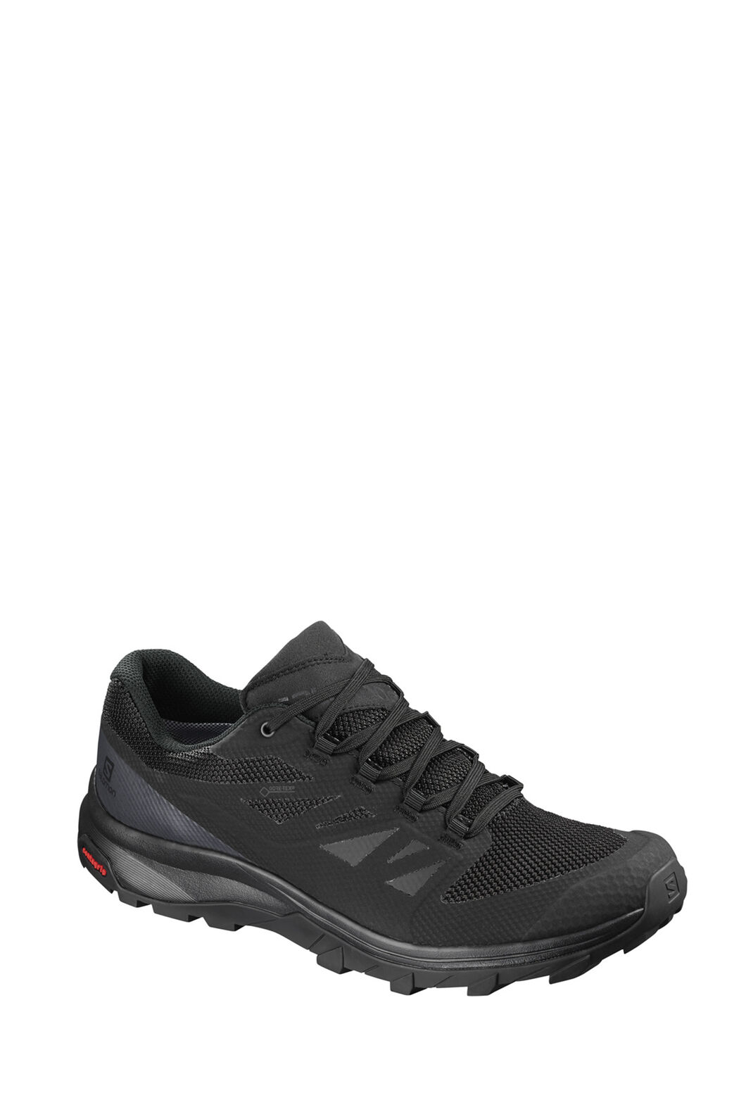 salomon outline gtx mens black phantom magnet