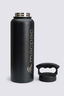 Macpac Insulated Wide Mouth Bottle — 40 oz, Matte Black, hi-res