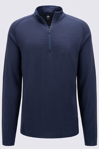 Macpac Men's Kauri 280 Merino Pullover, Navy Iris, hi-res