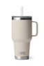 YETI® Rambler® Mug with Straw Cap — 35 oz, Cape Taupe, hi-res