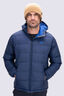 Macpac Men's Halo Hooded Down Jacket ♺, Navy Iris, hi-res