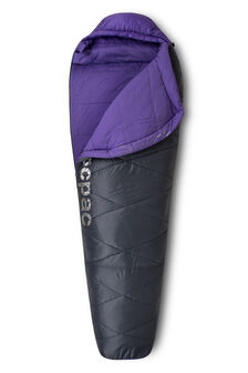 Macpac Large Aspire 360 Synthetic Sleeping Bag, Ombre Blue/Passion Flower