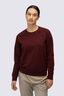 Macpac Women&rsquo;s 280 Merino Long Sleeve Crew, Truffle Marle, hi-res