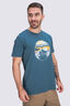 Macpac Men's Circle Swim T-Shirt, Hydro, hi-res