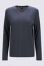 Macpac Women&rsquo;s Orton Merino Blend Long Sleeve Crew, Odyssey, hi-res