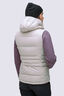 Macpac Women's Aurora Hooded Down Vest, French Oak, hi-res