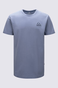 Macpac Men's Vintage Embroidered Fairtrade Organic Cotton Short Sleeve T-Shirt, Tradewinds, hi-res