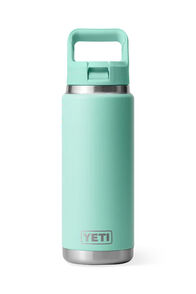 YETI® Rambler® Bottle with Straw Cap — 26 oz, SEAFOAM, hi-res